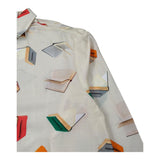 Daniele Alessandrini Camicia Manica Lunga Tinta Unita con Stampe per Bambino 1235C00312 BEIGE DANIELE ALESSANDRINI 