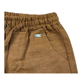 Le Bebe Bermuda Tinta Unita con Elastico In Vita per Neonato LBB4948 MARRONE LE BEBE 