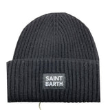 SAINT BARTH cappello tinta unita con stampa Nero per Bambino BRR0001 NERO SAINT BARTH 