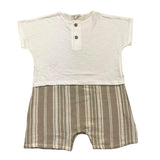 PETIT INDI SS24B2309BIANCO/BEIGE