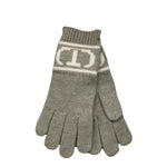 TWINSET guanti tinta unita con logo Grigio per Bambina 242GJ501E GRIGIO TWINSET 