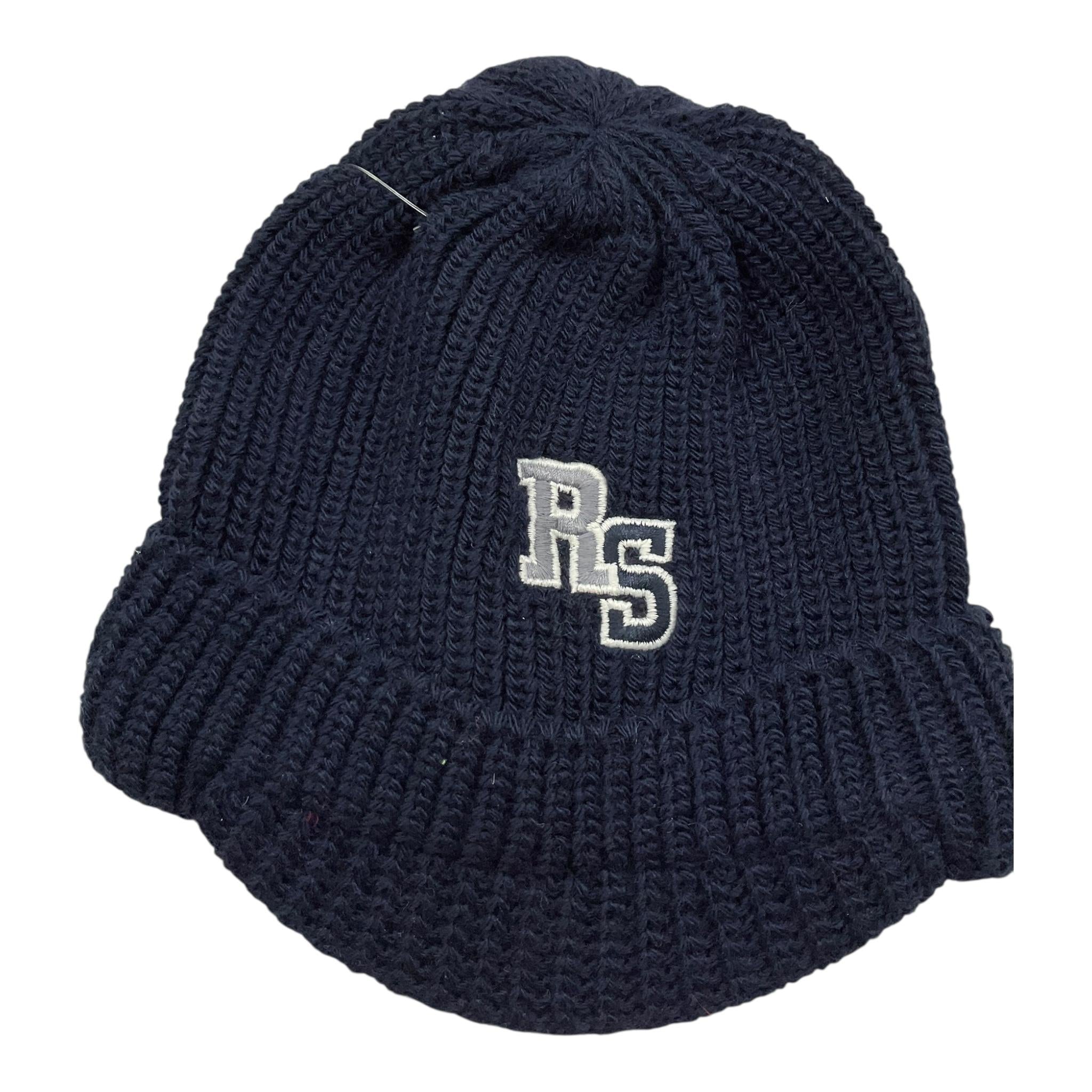 REPLAY & SONS cappello tinta unita con logo Blu per Neonato Q2062 BLU REPLAY & SONS 