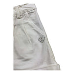 Liu Jo Short Tinta Unita con Girovita Regolabile per Bambina KA5048 BIANCO LIU JO 