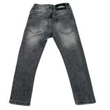 Diesel Jeans Tinta Unita con Girovita Regolabile per Bambino 1231PD00053 NERO DIESEL 