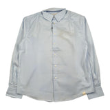 Paolo Pecora Camicia Manica Lunga Tinta Unita per Bambino PP3973 AZZURRO PAOLO PECORA 