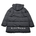 JOHN RICHMOND giubbino tinta unita con cappuccio e logo Nero per Bambino RBA24029PIS8 NERO JOHN RICHMOND 
