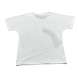 Disclaimer T-Shirt Girocollo tinta unita con Stampa Bianco per Bambino 23EDK53820 BIANCO DISCLAIMER 
