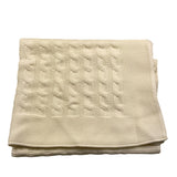 BABY LORD coperta tinta unita con ricami Panna per Neonato 123 PANNA BABY LORD 