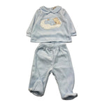 NANAN completo 2pz maglia-ghettina Azzurro per Neonato AI2400203A AZZURRO NANAN 