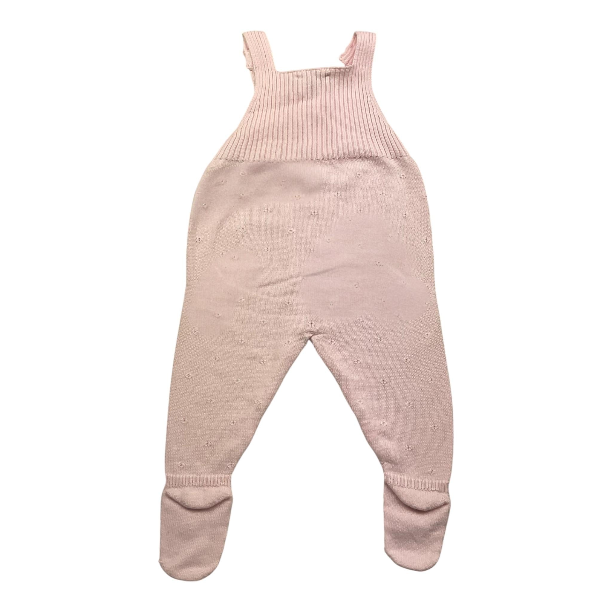 WEDOBLE salopette tinta unita con bottoni Rosa per Neonata V2002310A ROSA WEDOBLE 