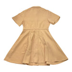 Michael Kors Abito Mezza Manica con Bottoni per Bambina R30347 BEIGE MICHAEL KORS 