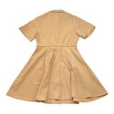 Michael Kors Abito Mezza Manica con Bottoni per Bambina R30347 BEIGE MICHAEL KORS 