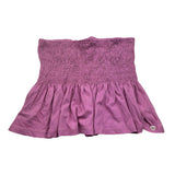 Please Top Tinta Unita con Logo per Bambina M025030G72 ROSA PLEASE 