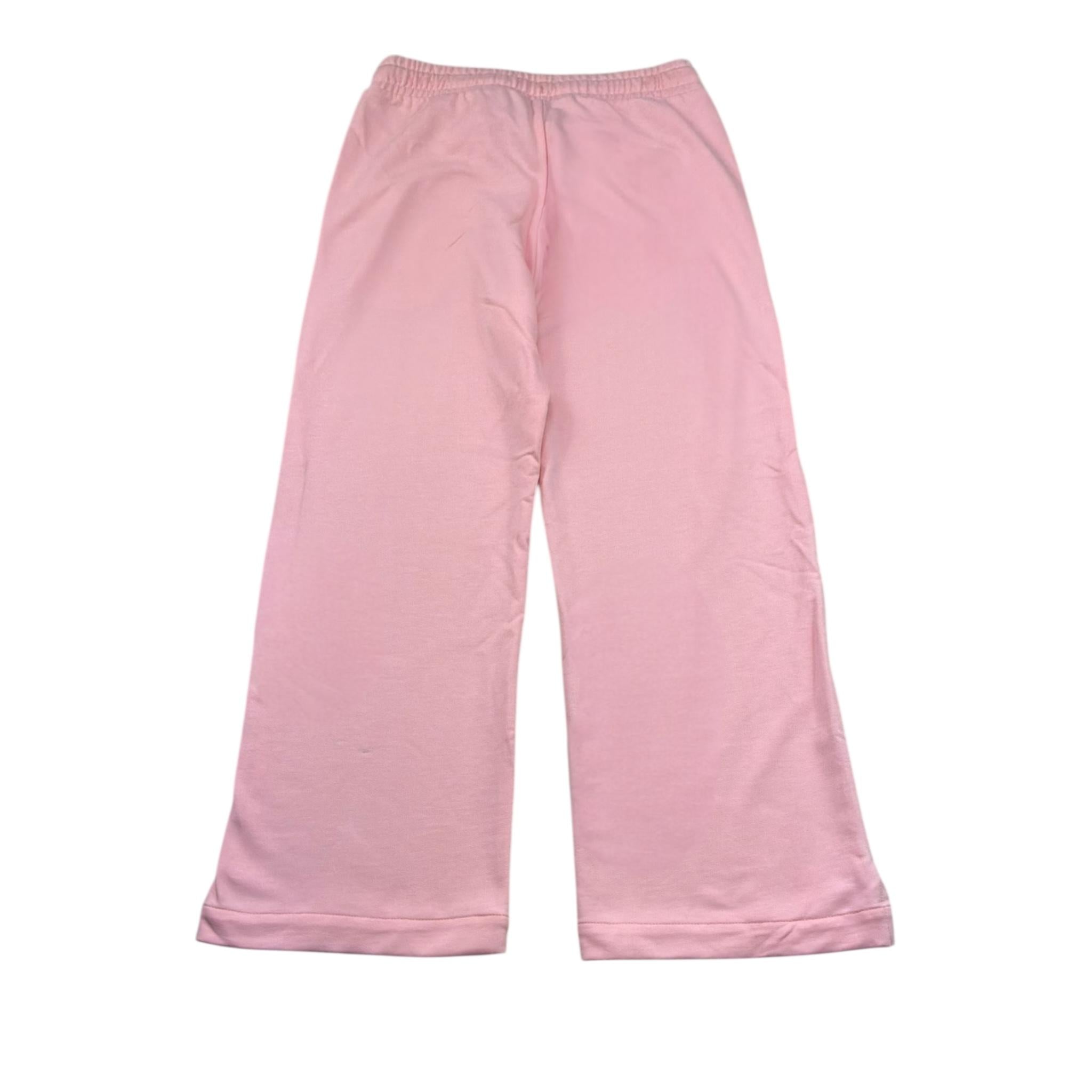 Moschino Pantalone Tinta Unita con Stampa per Bambina HDP06Z ROSA MOSCHINO 