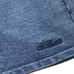 Saint Barth Bermuda In Denim Tinta Unita con Elastico In Vita per Bambino 00490L BLU SAINT BARTH 