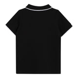 Boss Polo Mezza Manica Tinta Unita per Neonato J05P13 NERO BOSS 