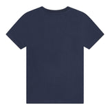 Kenzo T-Shirt Girocollo tinta unita Blu per Bambino K60357 BLU KENZO 