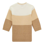 GUESS abito bicolore girocollo con stampa Beige/panna per Neonata K4BK19Z3FU0 BEIGE/PANNA GUESS 