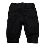 Daniele Alessandrini Pantalone Tinta Unita con Elastico In Vita per Neonato 1295P00262 NERO DANIELE ALESSANDRINI 