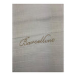 BARCELLINO set 3pz tinta unita con ricami Bianco per Neonato 1273AI BIANCO BARCELLINO 