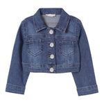 Liu Jo Giubbino In Denim Tinta Unita per Neonata KA5044 BLU LIU JO 