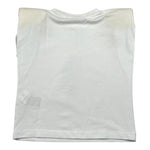 Gaelle T-Shirt Girocollo Tinta Unita con Logo per Bambina 2746MY00004 BIANCO/FUXIA GAELLE 