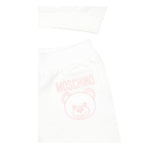 MOSCHINO completo 2 pezzi felpa-pantalone tinta unita Rosa per Neonata MUK051A ROSA MOSCHINO 