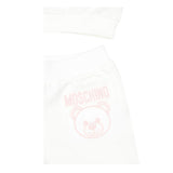 MOSCHINO completo 2 pezzi felpa-pantalone tinta unita Rosa per Neonata MUK051A ROSA MOSCHINO 