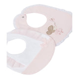 Mayoral Set 2 Pezzi Bavette Bicolore per Neonata 9264 BIANCO/ROSA MAYORAL 