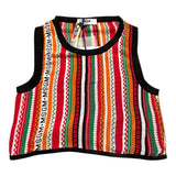Msgm Top Model Tank Top mit mehrfarbigem Streifenmuster mehrfarbig für Mädchen