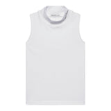 Calvin Klein Canotta Tinta Unita Giromanica con Stampa per Bambina IG0IG02486 BIANCO CALVIN KLEIN 