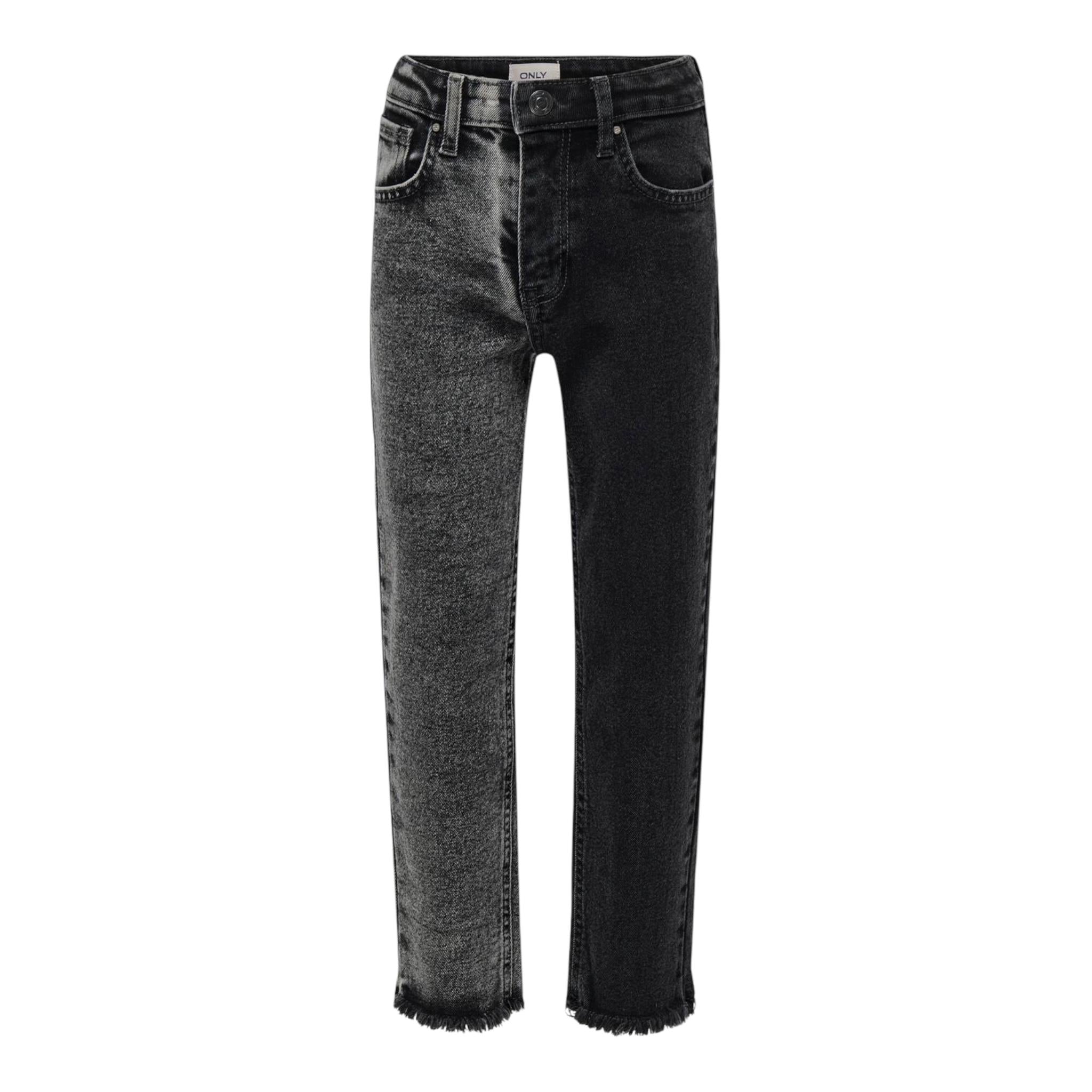 ONLY jeans bicolore con girovita regolabile Nero per Bambina 15284472 NERO ONLY 