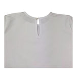 @Madilly T-Shirt Girocollo Tinta Unita per Bambino MALENA BIANCO @MADILLY 