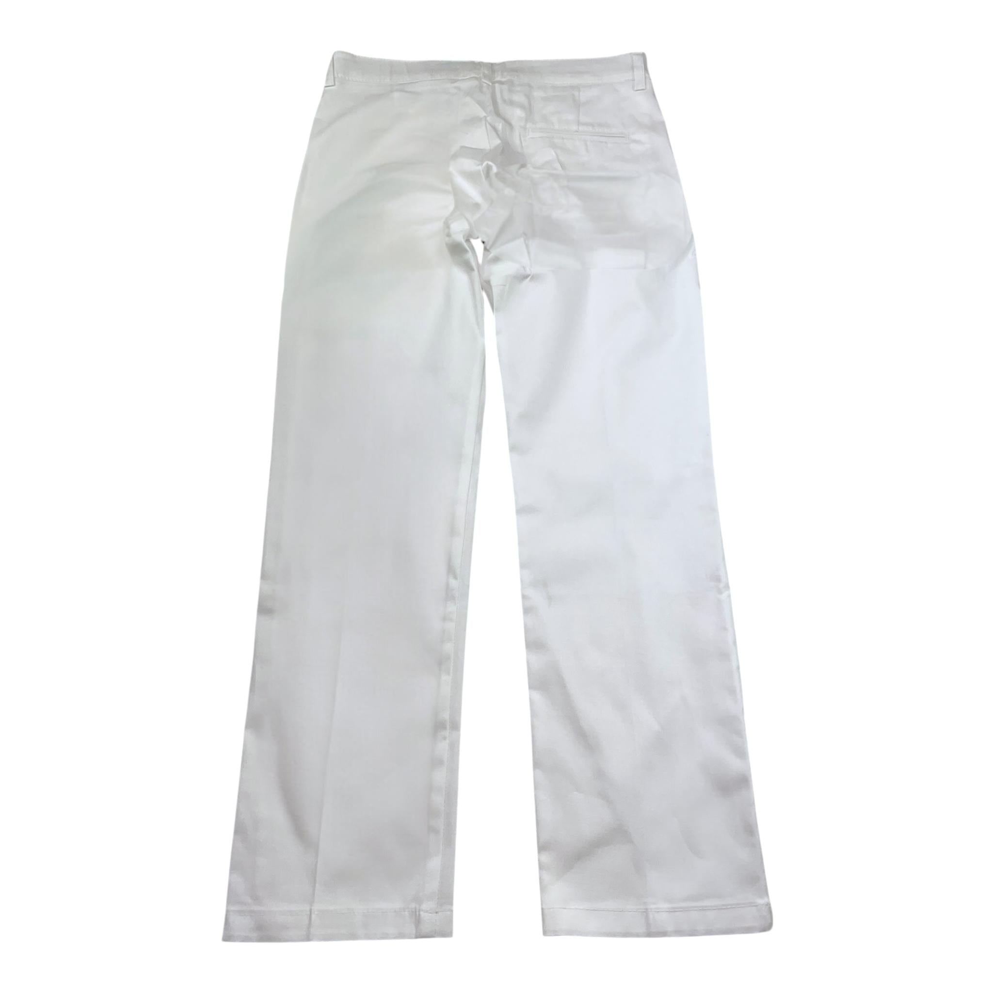 Carlo Pignatelli Pantalone Tinta Unita con Girovita Regolabile per Bambino CP52432 BIANCO CARLO PIGNATELLI 