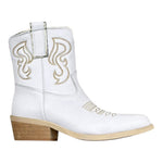 Jammers Stivale Modello Camperos Tinta Unita per Bambina 1220 BIANCO JAMMERS 