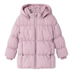 NAME IT giubbino tinta unita con zip e cappuccio Rosa per Bambina 13230978J ROSA NAME IT 