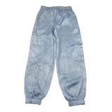 Lu Lu By Miss Grant Pantalone Tinta Unita con Elastico In Vita per Bambina LL3527 AZZURRO LU LU BY MISS GRANT 