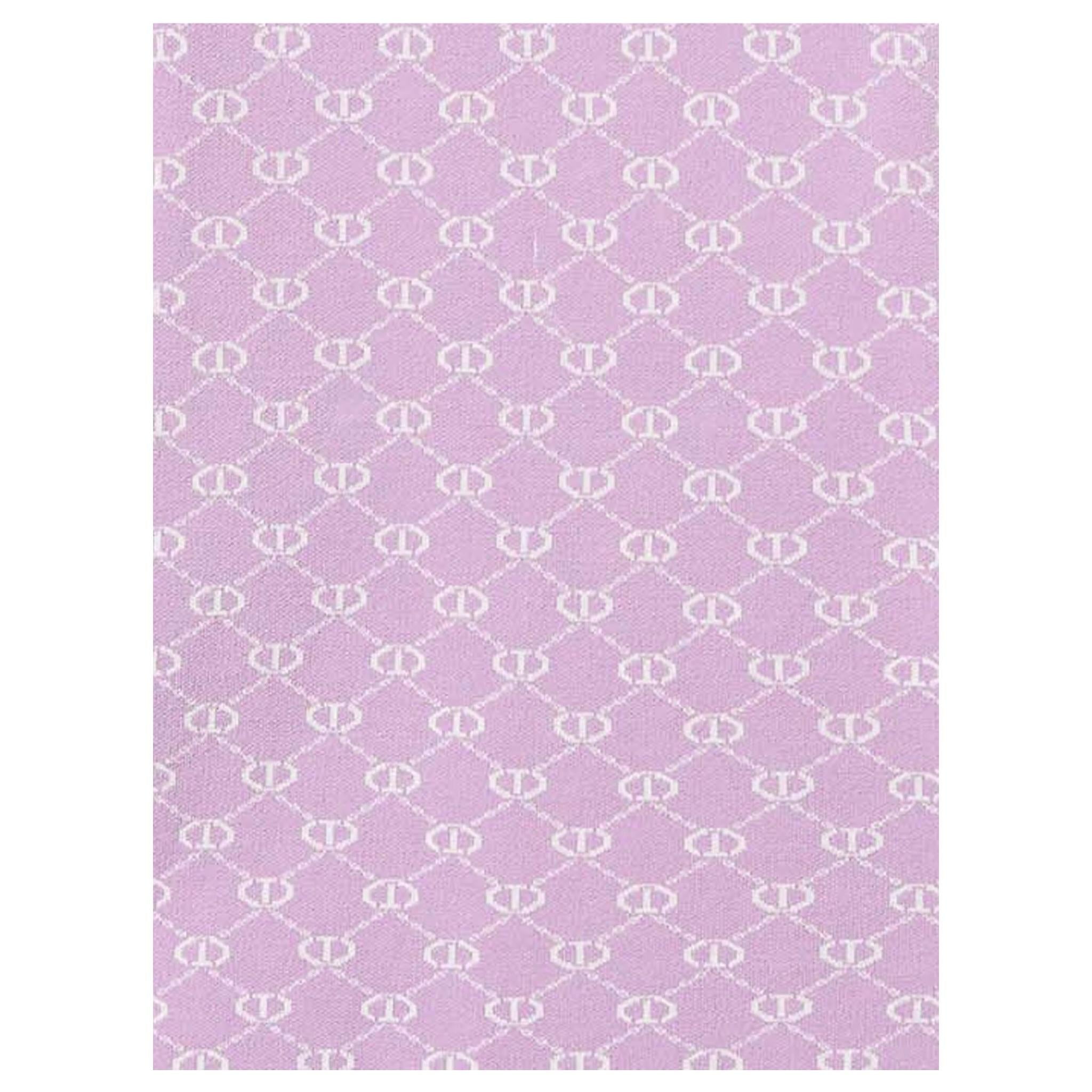 Twinset Abito Tinta Unita Logato Giromanica per Bambina 251GJ3QX2X LILLA TWINSET 