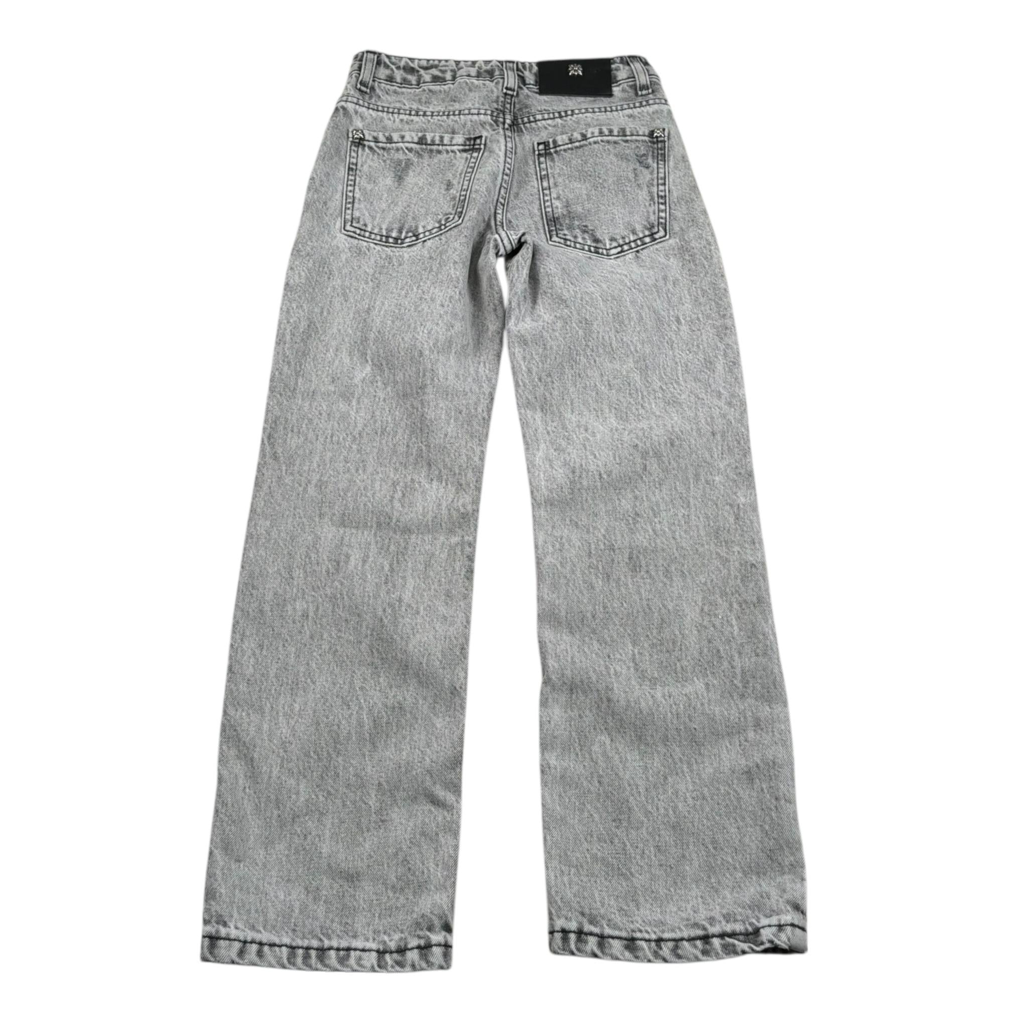 John Richmond Jeans Tinta Unita con Strappi per Bambino RBP26080JE GRIGIO JOHN RICHMOND 