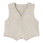 Mayoral Gilet Tinta Unita con Bottoni per Neonato 1303 BEIGE MAYORAL 