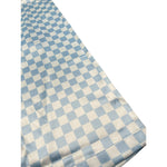 Miss Grant Pantalone Bicolore con Fantasia A Quadri Bianco/Azzurro per Bambina MG0565 BIANCO/AZZURRO MISS GRANT 