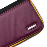 K-Way Portafoglio Tinta Unita con Logo per Bambina K6116IW VINACCIA K-WAY 