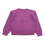 DIXIE maglia tinta unita girocollo Viola per Bambina NB16230G67 VIOLA DIXIE 