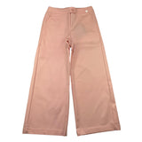 Manila Grace Pantalone Tinta Unita Modello Palazzo Rosa per Bambina