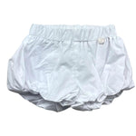 Le Bebe Culotte Tinta Unita con Logo per Neonata LBG6368 BIANCO LE BEBE 