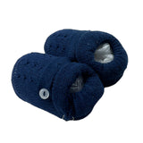 Baby Lord – Schlichte, blaue Babyschuhe mit Applikation