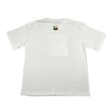 Msgm T-Shirt Girocollo Tinta Unita con Stampa per Bambina S5MSJGTH243 BIANCO MSGM 