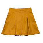 DIXIE gonna tinta unita in ecopelle Giallo per Bambina GB14200G56 GIALLO DIXIE 