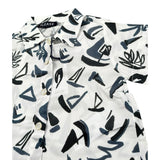 Please Camicia Tinta Unita con Stampa per Bambino CC80364B71J BIANCO PLEASE 