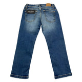 Antony Morato Jeans Tinta Unita con Girovita Regolabile per Bambino MKDT00064 BLU ANTONY MORATO 
